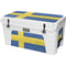 Sweden Flag Distressed YETI Tundra 75 Hard Cooler Skin